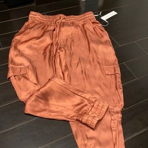 burnt orange-ish cargo pants.